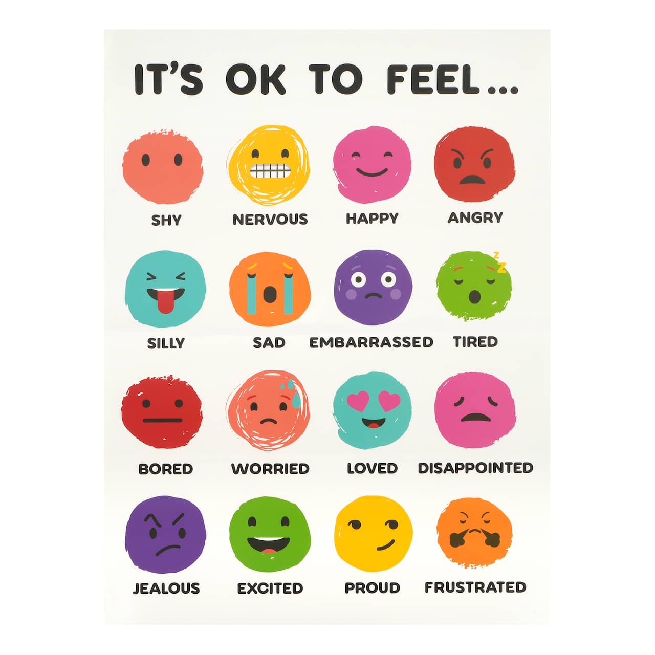24" x 18" Emotions Poster by B2C™ Michaels